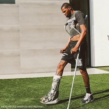 ケビン デュラントがアキレス腱断裂を公表後 初めてリハビリ状況を公開 Nba動画まとめ